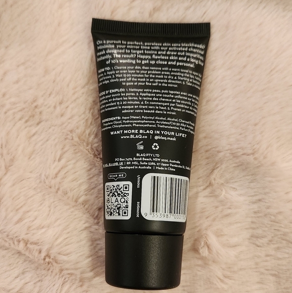 Blaq Charcoal Peel Off Face Mask 2.03 fl oz/60 ml - Picture 3 of 8